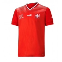 Billiga Schweiz Xherdan Shaqiri #23 Hemma fotbollskläder VM 2022 Kortärmad